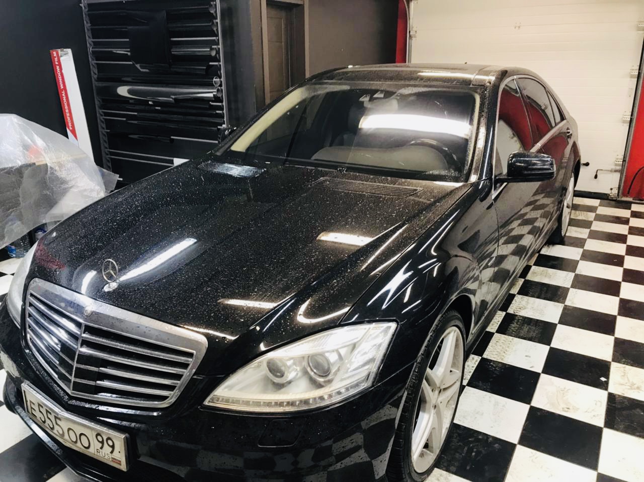Замена лобового ветрового стекла Mercedes-Benz S-Class W221