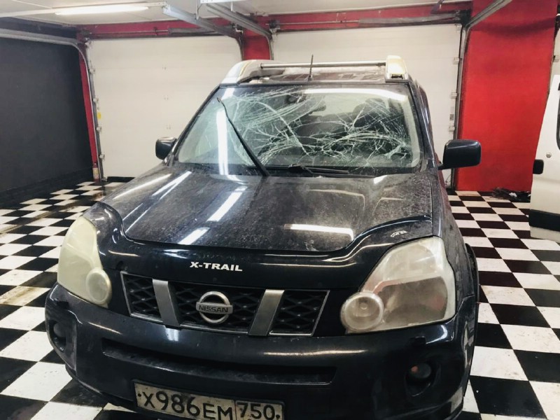Замена лобового ветрового стекла Nissan X-Trail T31