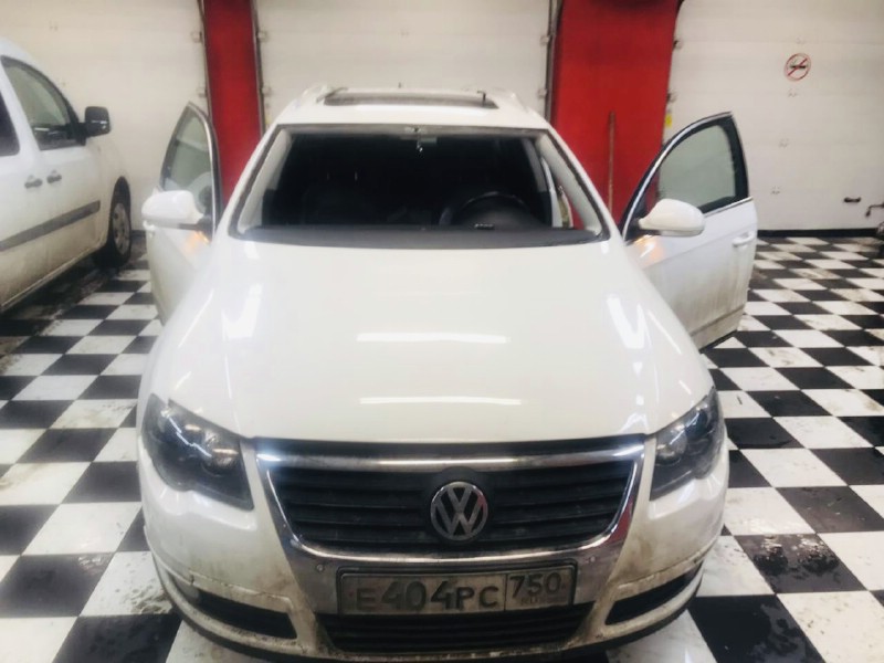 Замена лобового ветрового стекла Volkswagen Passat B6