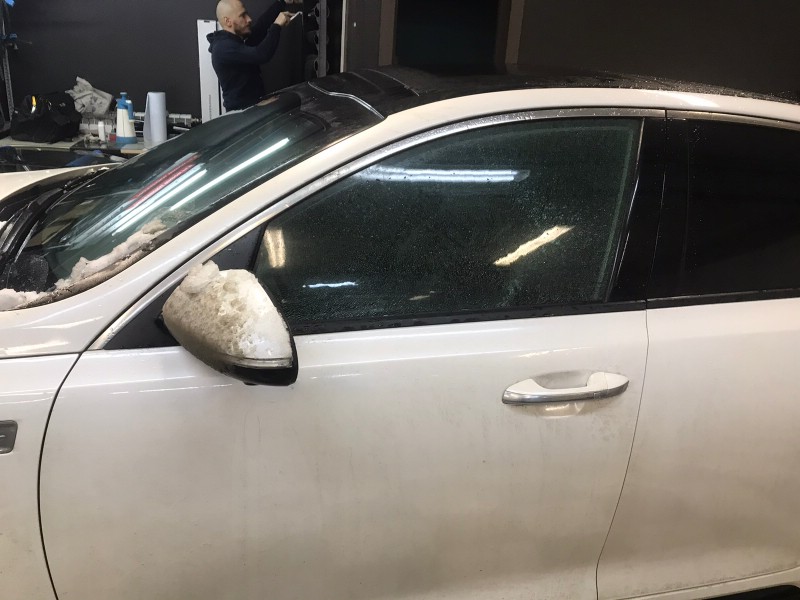 Замена бокового стекла Kia Optima