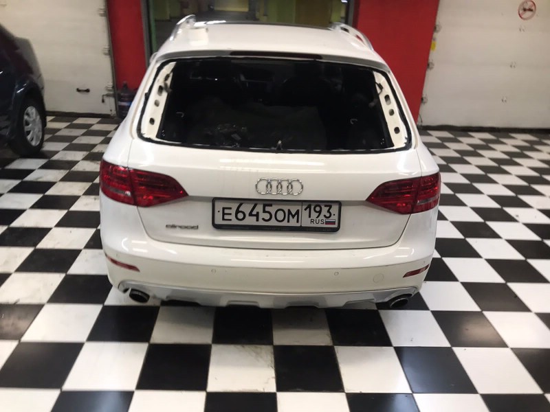 Замена заднего стекла Audi A6