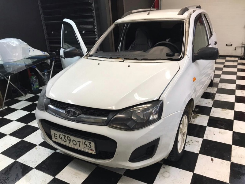 Замена лобового стекла Lada Kalina