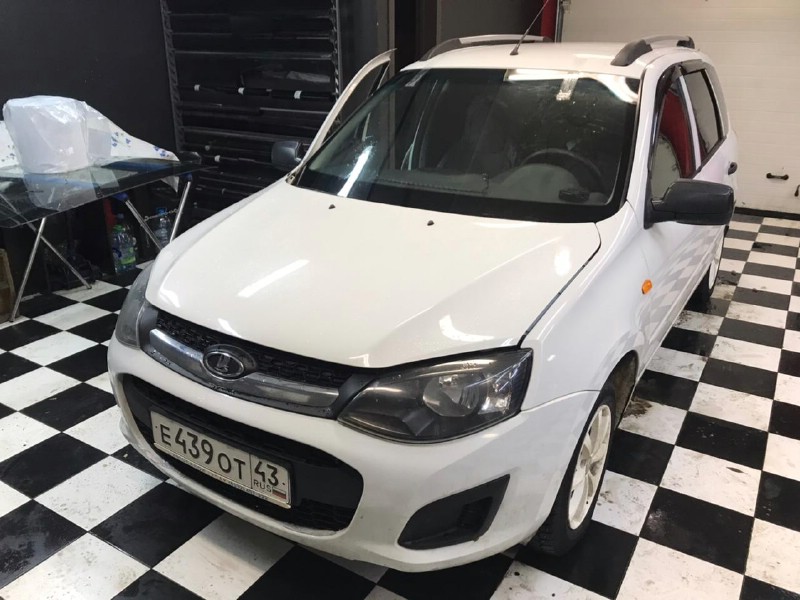 Замена лобового стекла Lada Kalina