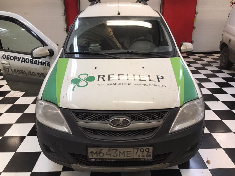 Замена лобового стекла Lada Largus