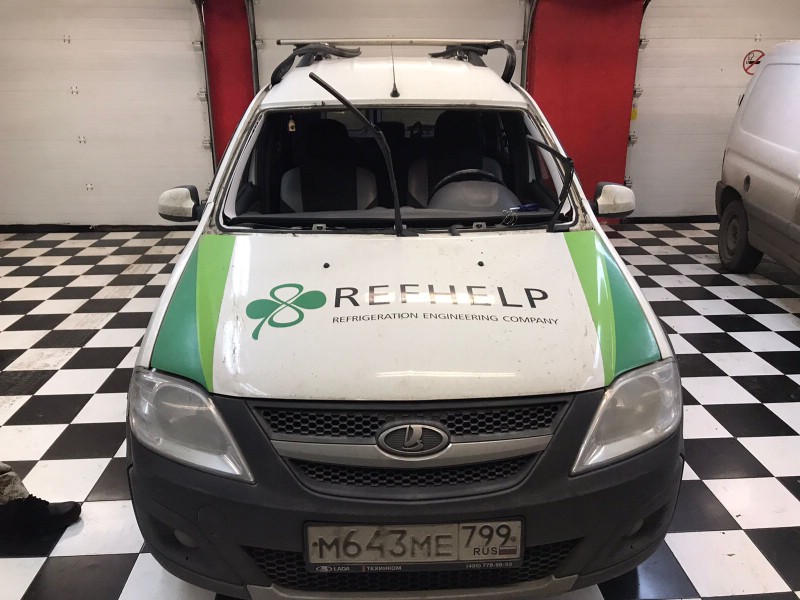 Замена лобового стекла Lada Largus