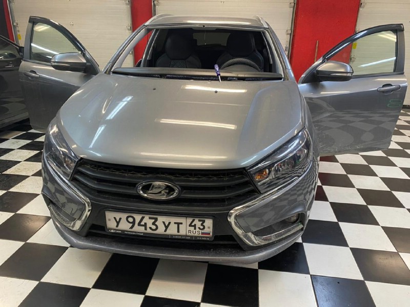 Замена лобового стекла Lada Vesta