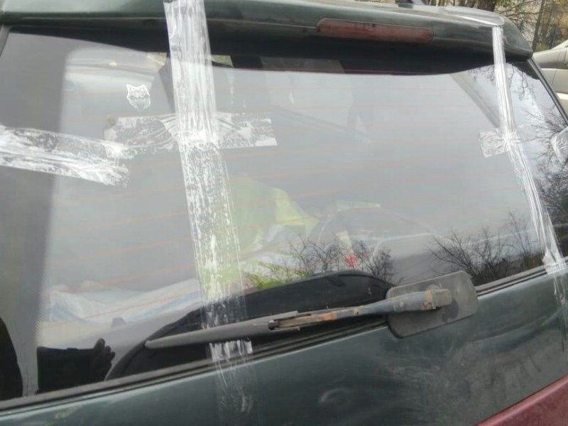 Замена заднего стекла Vaz 2111